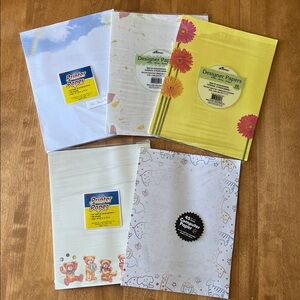 Assorted Designer and Printer Papers